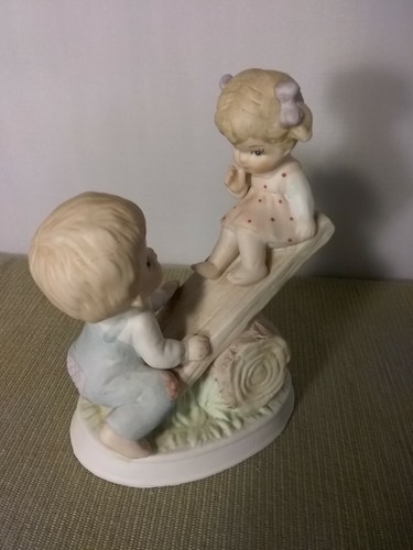 Vintage homco children playing - children,