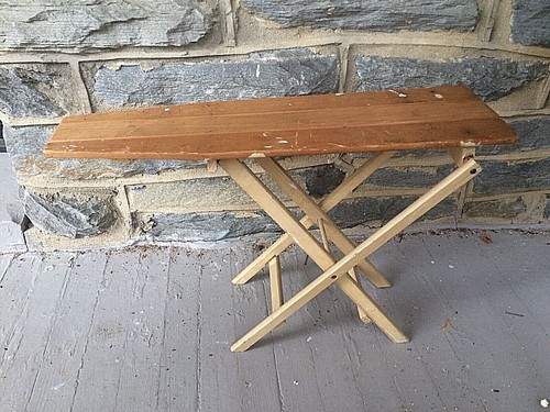 Antique primitive ironing - antique,