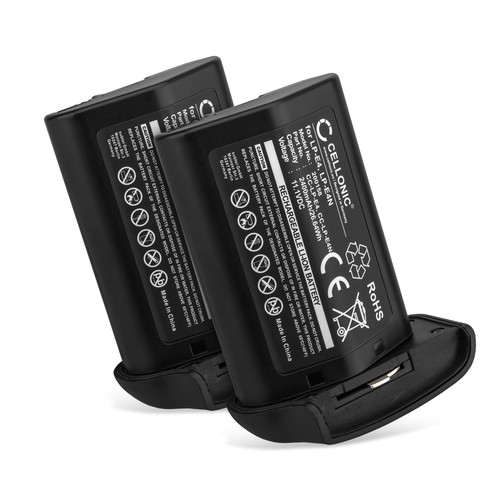 Replacement camera battery - 2x,