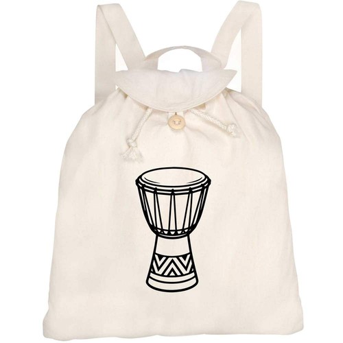 Traditional hand drum canvas - hand,