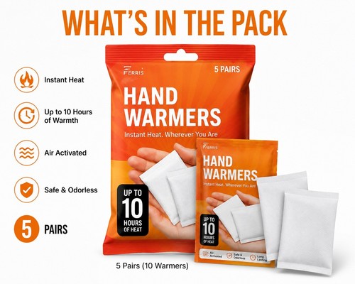 Ferris hand warmers pack - hand,