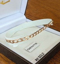 9 Carat Yellow Gold 21cm/8.5in
