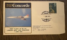 Very Scarce Concorde FDC  1978