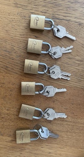 Asec 20mm small brass - x,