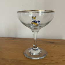 Vintage Babycham Cocktail Glass
