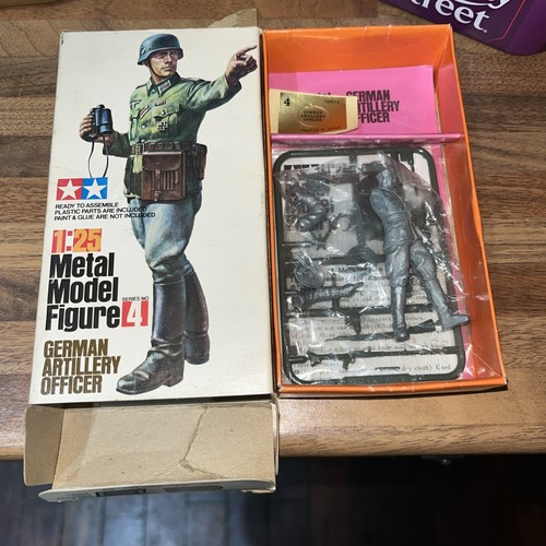 Tamiya metal model figure - metal,