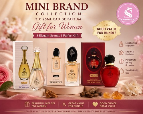 3x25ml mini brand - 3x25ml, collection