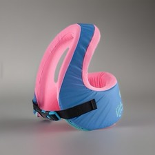 Decathlon Swim Vest 25 to 35kg Kids Buoyancy Aid Float Jacket Pink & Blue - New