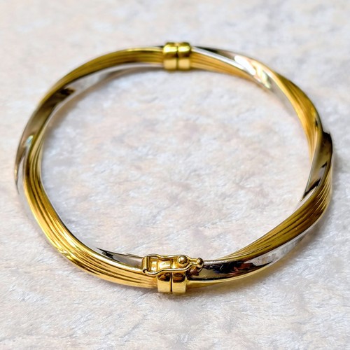 Stunning 9ct yellow white - yellow, &