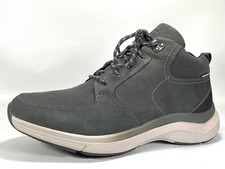 RRP £100 Brand New Clarks Wave 2.0 Waterproof Men's Grey Leather Boots Size 11G