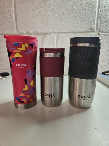 Costa coffee travel cups - 3,