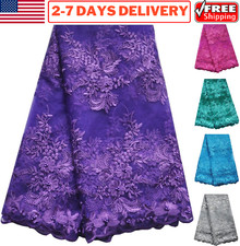 5 Yards African Lace Fabric