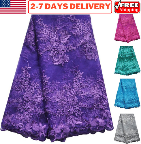 Yards african lace fabric - lace,