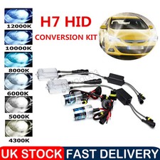 Car Hid Conversion Kit H7 Xenon Headlight 5000K 6000K 8000K 10000K 35W Bulbs