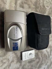 MINT Olympus Mju III 150 35mm Film Point and Shoot Camera + Remote Film Tested