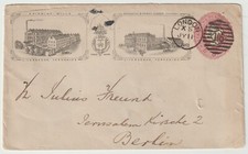 1889 postal stationery - 2½d,
