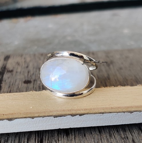 Moonstone ring 925 - moonstone,