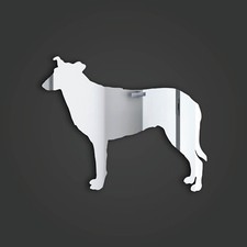 Smooth Collie Silver Acrylic