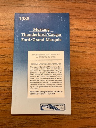 Nos 1988 ford mustang - 1988,
