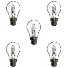 5 x Low Energy Halogen Bulb