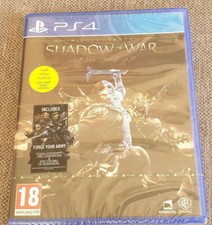 Sony Playstation 4 PS4 Game Middle Earth Shadow of War New Sealed