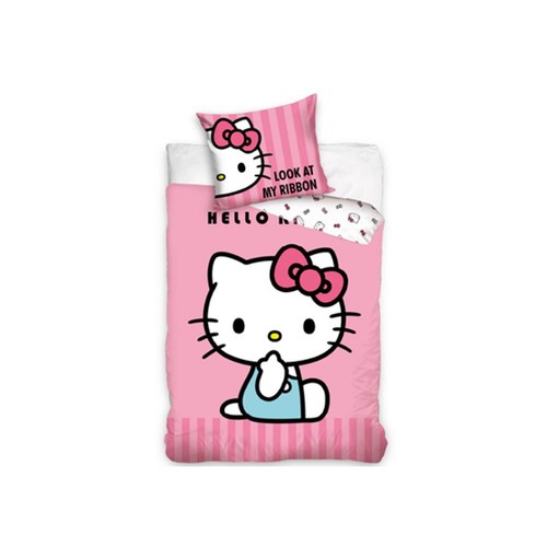 Hello kitty bedding set single - hello,