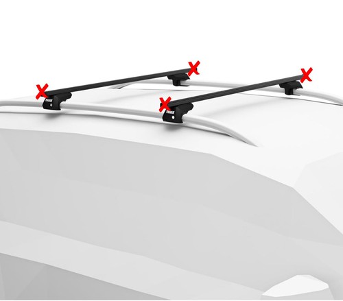 Thule squarebar evo 712100 - squarebar,