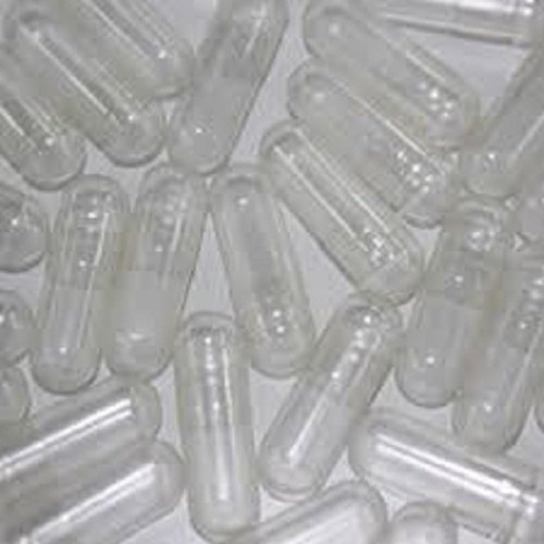 100 empty clear gelatin - clear,