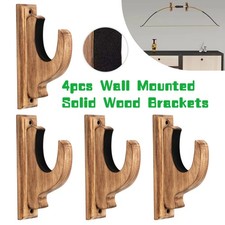 4x Universal Wooden Wall Mount