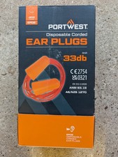 Portwest Disposable Ear Plugs