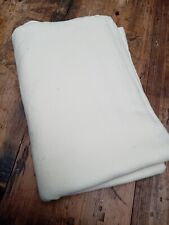 Vintage 1980s FABRIC Lemon Pale Yellow FLANNELETTE 180cm x 140cm Cotton VGC