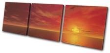 Stunning Orange Modern Sunset