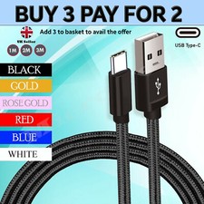 For Samsung Galaxy S21 FE 5G / S20 FE 5G USB Type C Charger Cable Data Sync Lead