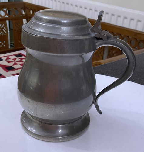 Antique vintage english - antique, pewter