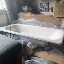 TWYFORD SHALLOW BATHS WHITE 170X 70CM