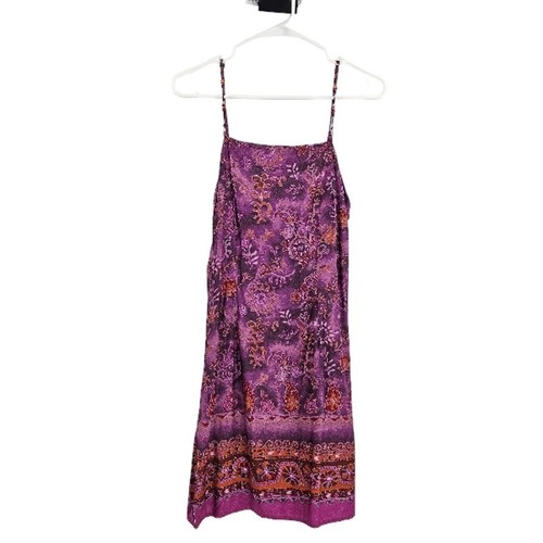 Vintage summer dress purple - summer,