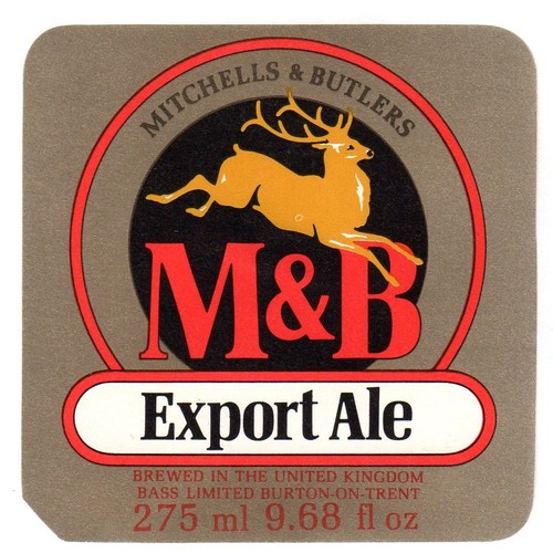 Beer label bass brewers - beer, label:
