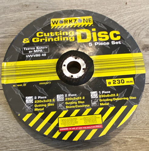 Workzone cut off grinding - cut-off,