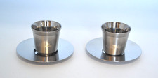 2 NESPRESSO WHAT ELSE? 5.5 Designer Collection Double Wall Espresso Cup & Saucer
