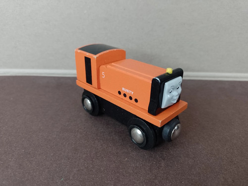 Rusty for wooden - train,