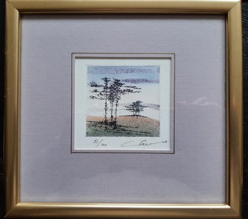 Miniature etching ian laurie - etching,