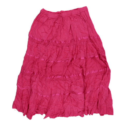 Women pink cotton long - cotton,