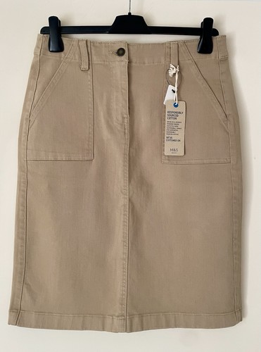 Women denim cotton skirt - women's,