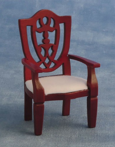 Dolls house wooden mahogany - dolls,