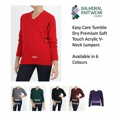 Balmoral Womens Pullover V