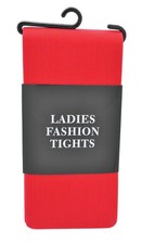 Ladies Red Tights Stretchy
