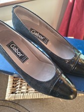 Gabor Real Leather Black Smart