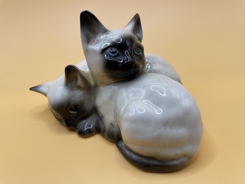 Beswick china siamese kittens - beswick,