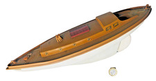 Model yacht boat incomplete - boat,