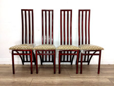 DINING CHAIRS 4 High Back